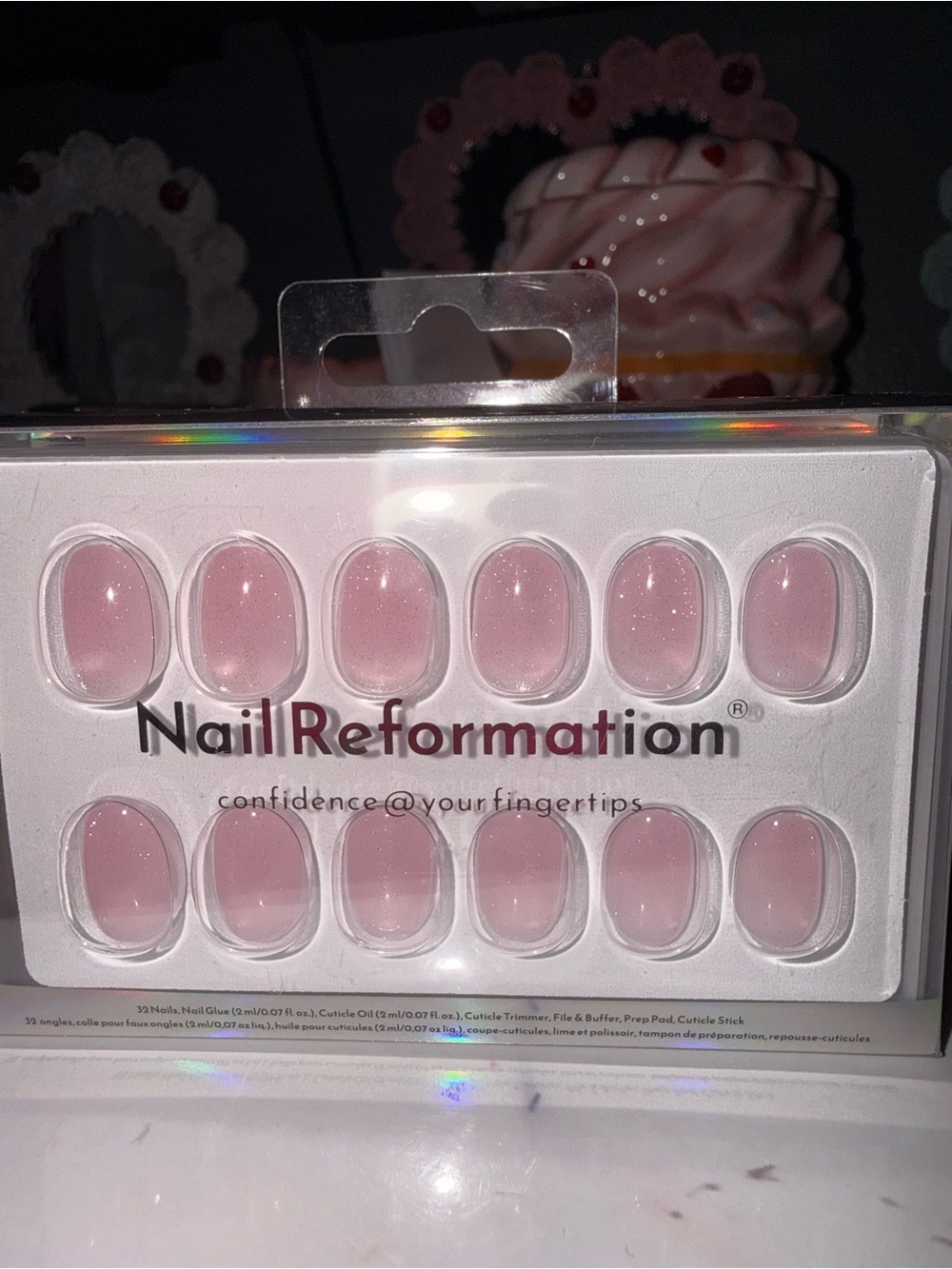 Nail Reformation Press-On Nails - Sheer Pink Set
